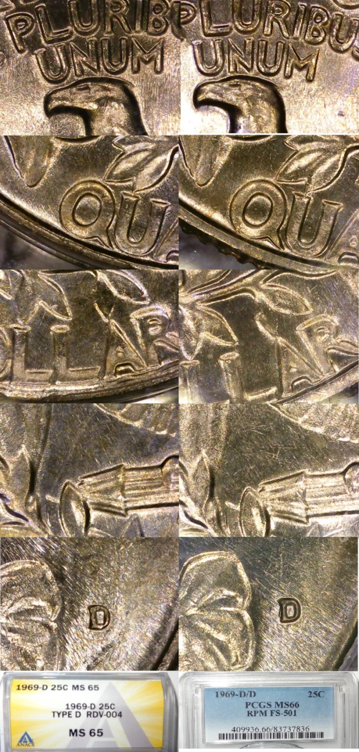 1969-D-Quarter-Type-D-RDV-004-2-Different-MM-New-Discovery