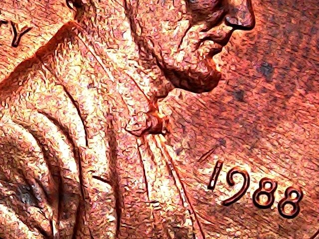 Crazy-1988-Lincoln-Cent-Die-Scratches