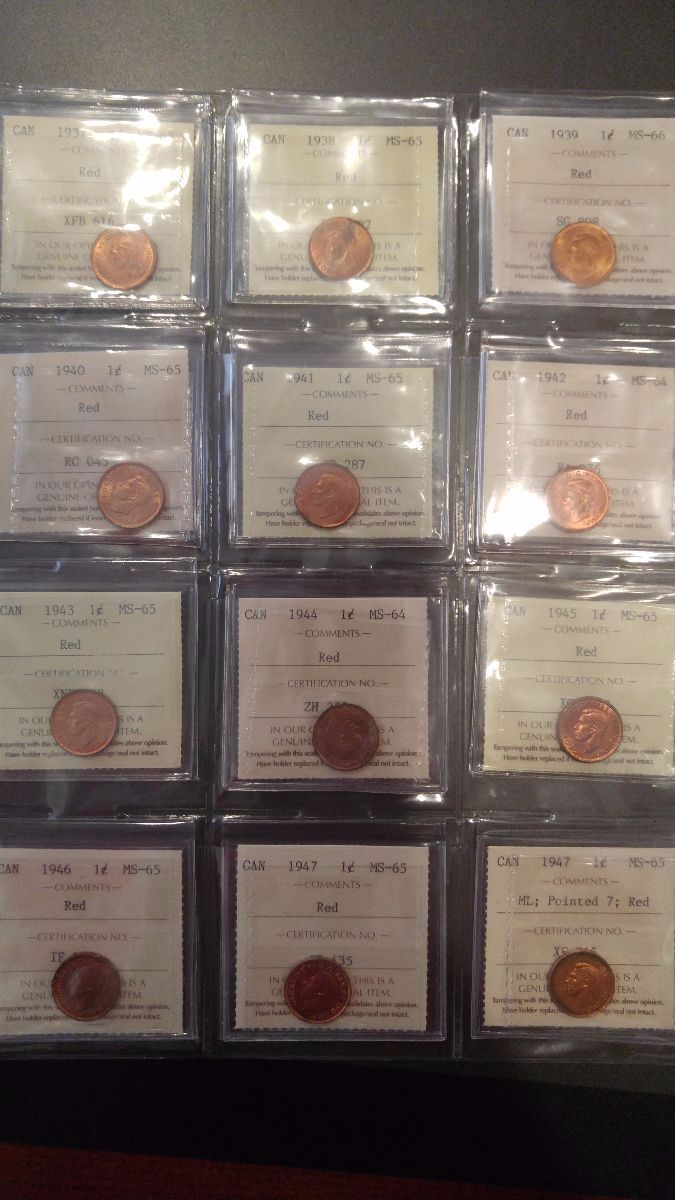 Completed-A-Set-Of-George-VI-Cents!