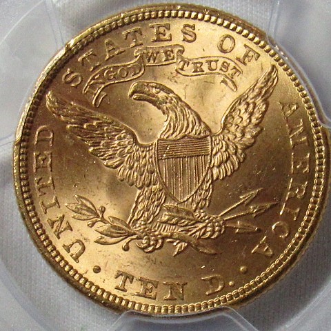 1882-$10-Gold-Liberty-PCGS-MS-63