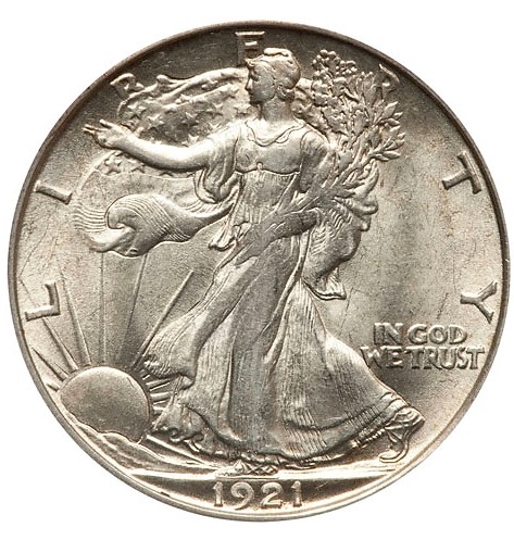 Scam-Averted:-1921-D-50c-Walking-Liberty-Half-Dollar