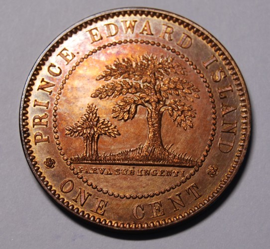 1871-PEI-Cent-Coinge/Medal-Axis