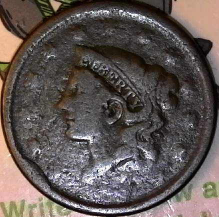 1839-Coronet-Head-Cent-Cud