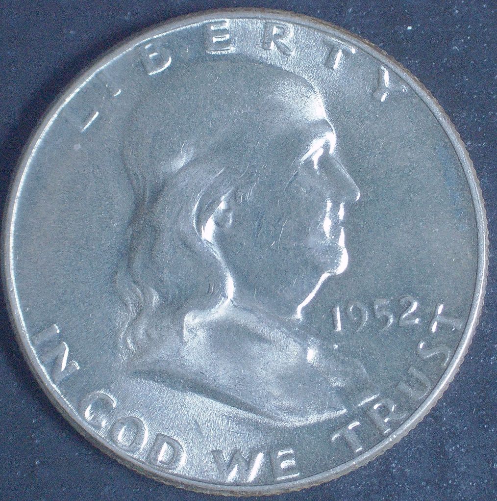 1952-Franklin-Half-Dollar-