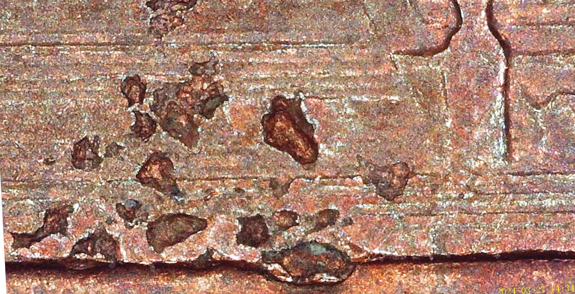USA-1-Cent-1991-D-Strike-Through?