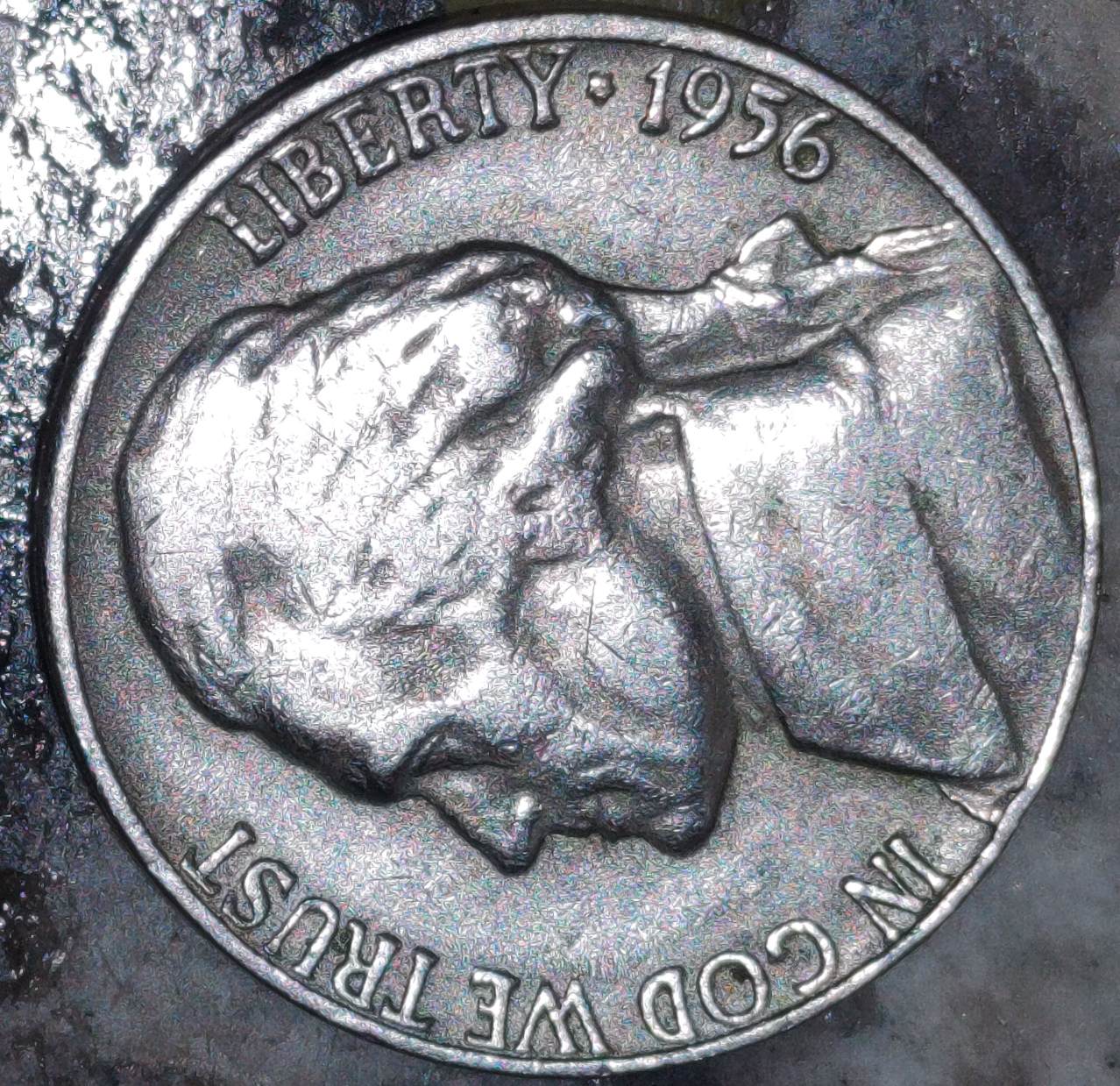 1956-Jefferson-Nickel,-Is-The-