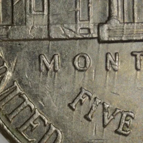 2013-P-Jefferson-Nickel-/-Great-Trail-Die
