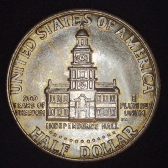 1976-D-Kennedy-Half-/-Progressive-Indirect-Design-Transfer-Pidt