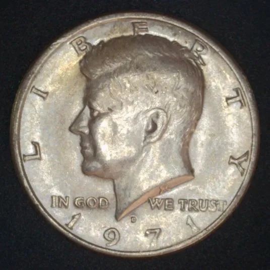1971-D-Kennedy-Half-/-RPM-002-?