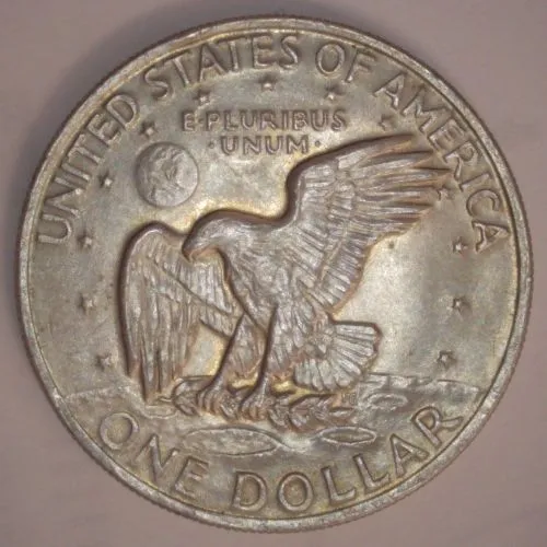1972-Eisenhower-Dollar-/-Incuse-Islands-/-Design-Variety-RDV-002