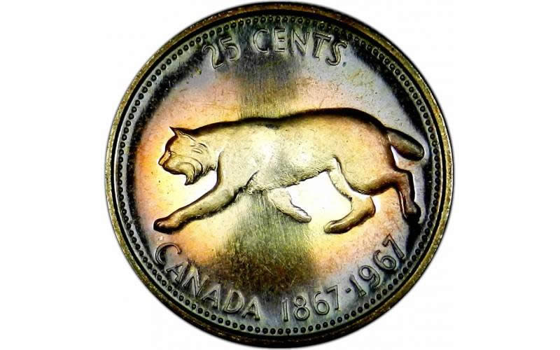 Toned-Canadian-Coins