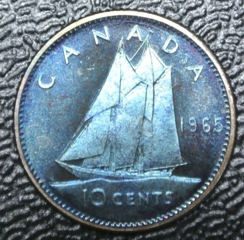Toned-Canadian-Coins