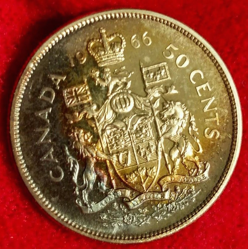 Toned-Canadian-Coins