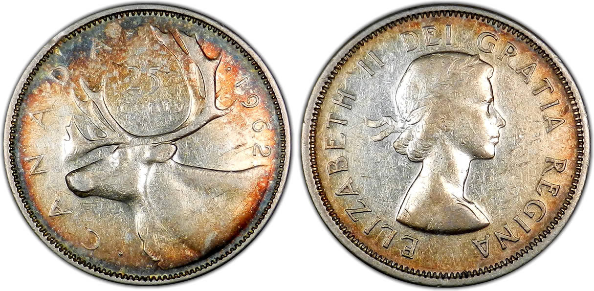 Toned-Canadian-Coins
