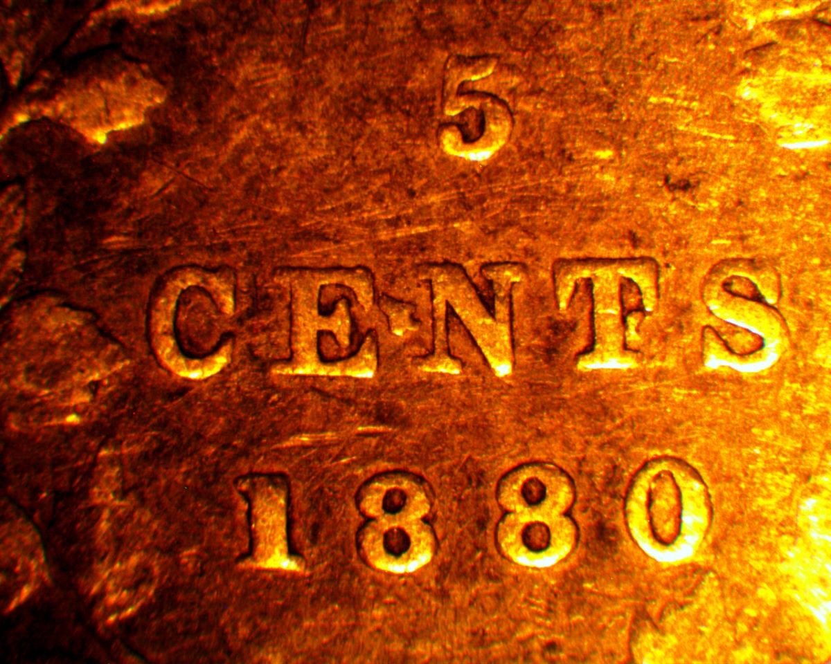 1880-5-Cent-Silvers..2-Very-Different-Varieties