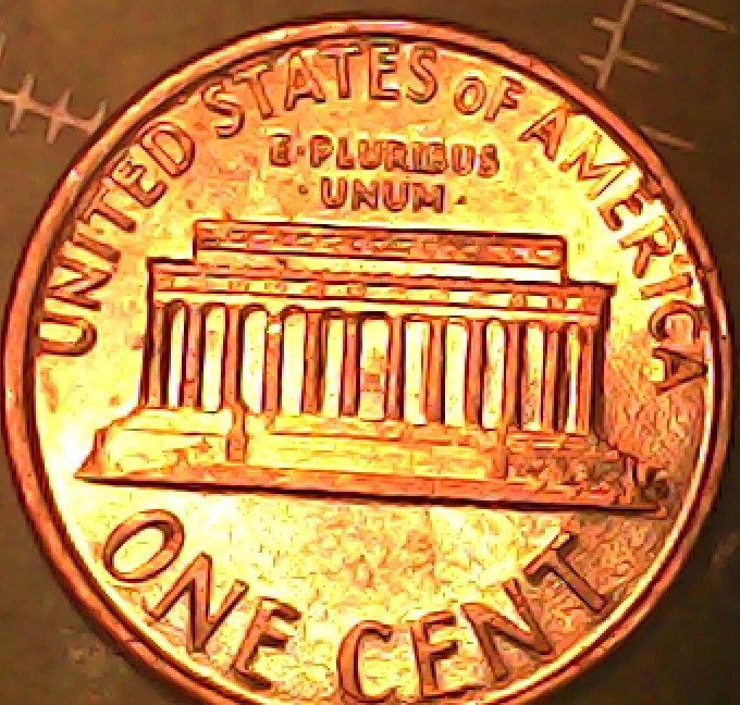 1991-D-Lincoln-Cent-Missing-Words-And-Numbers-On-Obverse