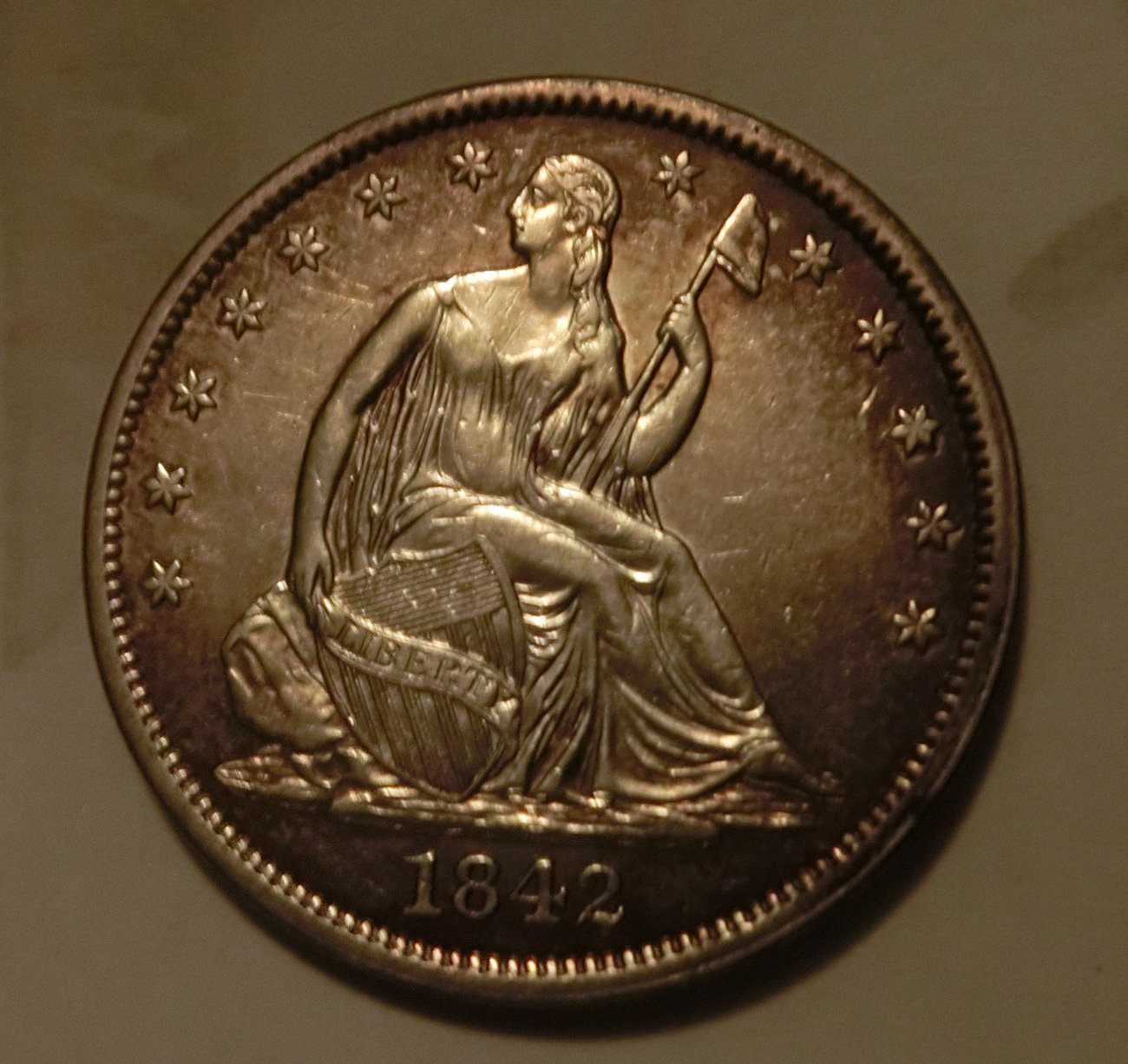 1842-Half-Dollar-Grade/Value