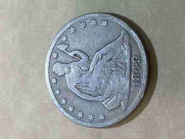 1849-1/2-Dollar-For-Grading
