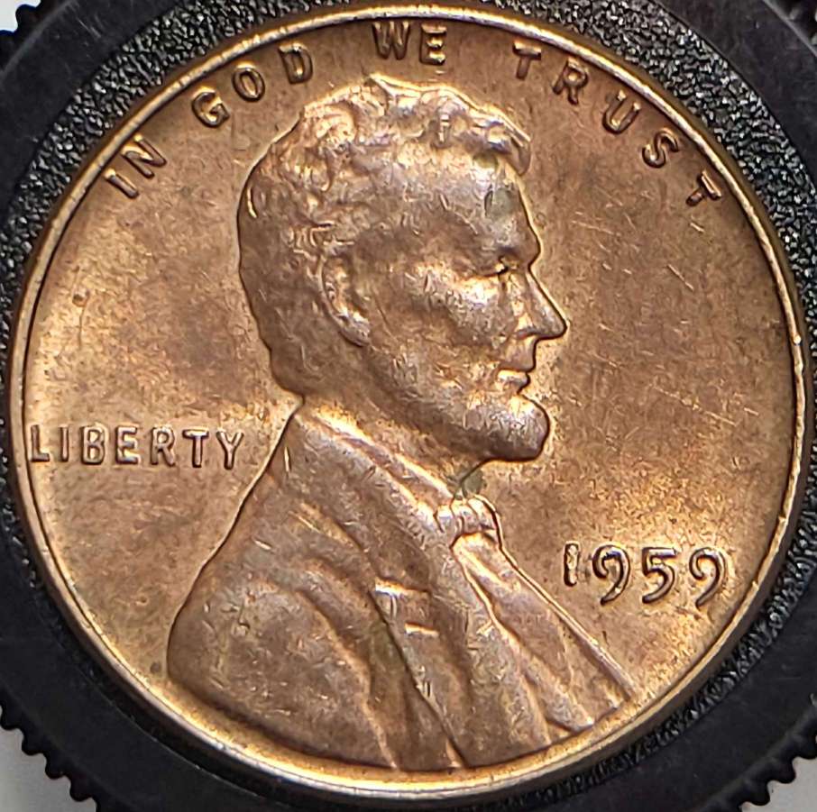 1959-Lincoln-Cent.-Not-Sure-Of-Grade.