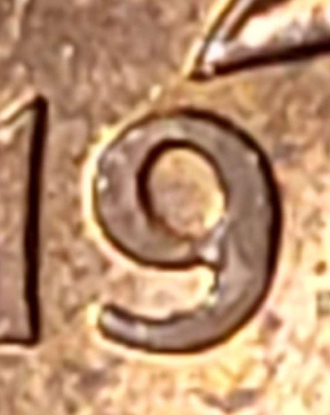 1964-Canadian-Penny.-Dot-Above-9-In-Date
