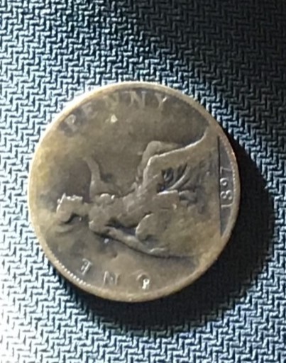 1897-Queen-Victoria-One-Penny-Coin--P-Or-D-Inside-The-O-For-One-Please-Help-Why-This-Is