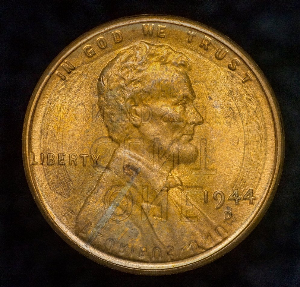 1944-D-Lincoln-,-Intrinsic-Metallic-Inclusion