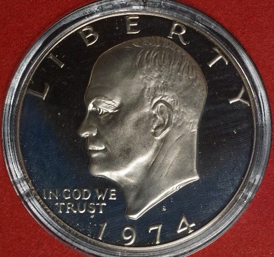 1974-S-Proof-Eisenhower-DDR-001,-Clad-Not-Silver