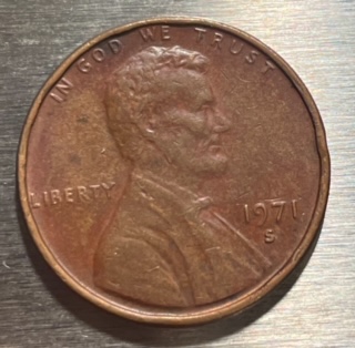 1971-S-Lincoln-Cent-Error?-Appreciate-Any-Help,-See-Reverse-Side-Of-Coin