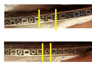 Authentic-1773-8-Reales?-6.5-Inches-Under!!