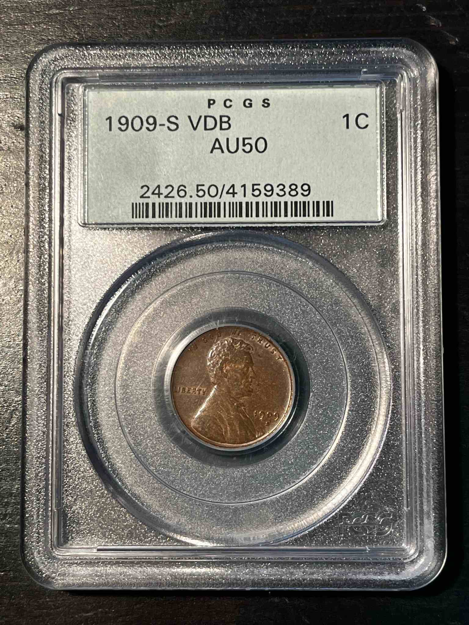 1909-S-VDB-Lincoln-Cent-AU-50