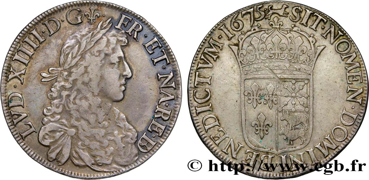 Unmarked/Undisclosed-Replica-Of-Louis-Xiv-Ecu-From-Russian-Federation