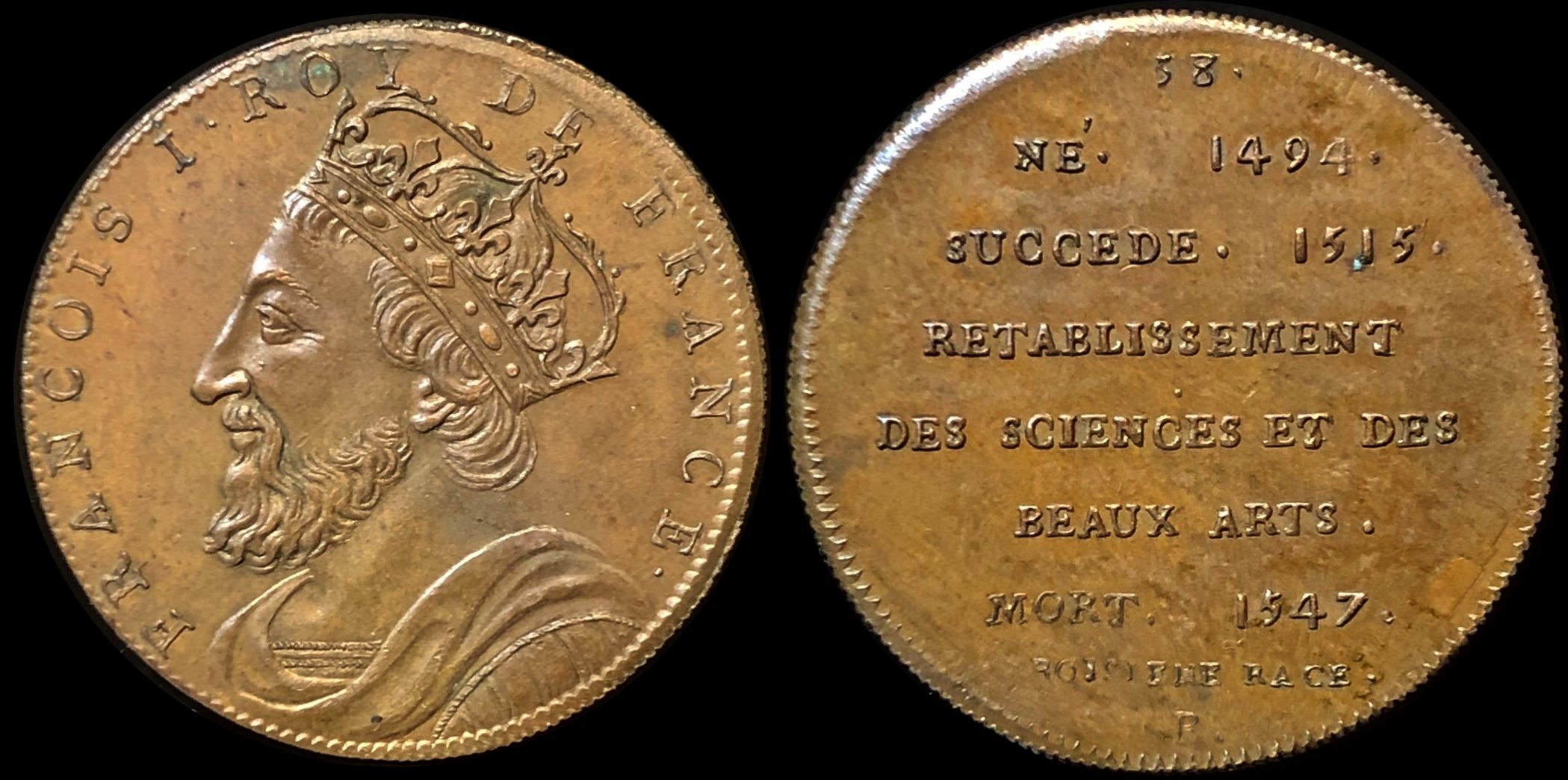 Kings-Of-France-Small-Medal-Series---ID-Needed