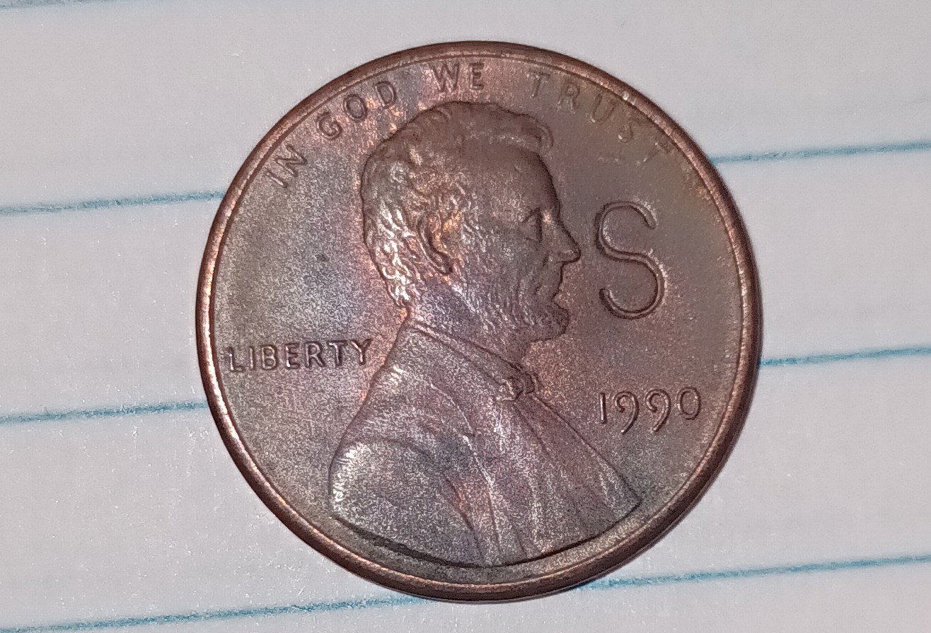 1990-Penny-With-A-Really-Big-S-With-No-Mint-Mark