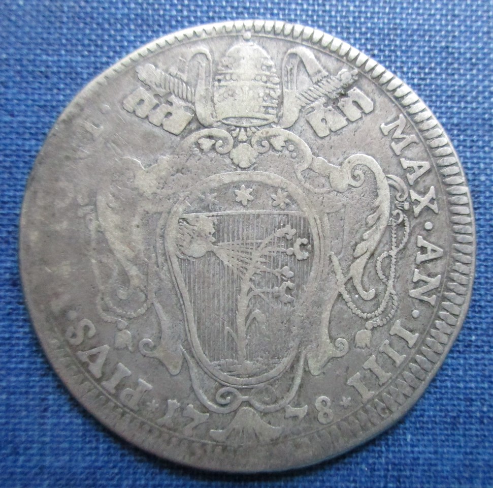 Post-Your-Papal-States-Coins---Reverse-Chronological-Schedule-By-Ruler