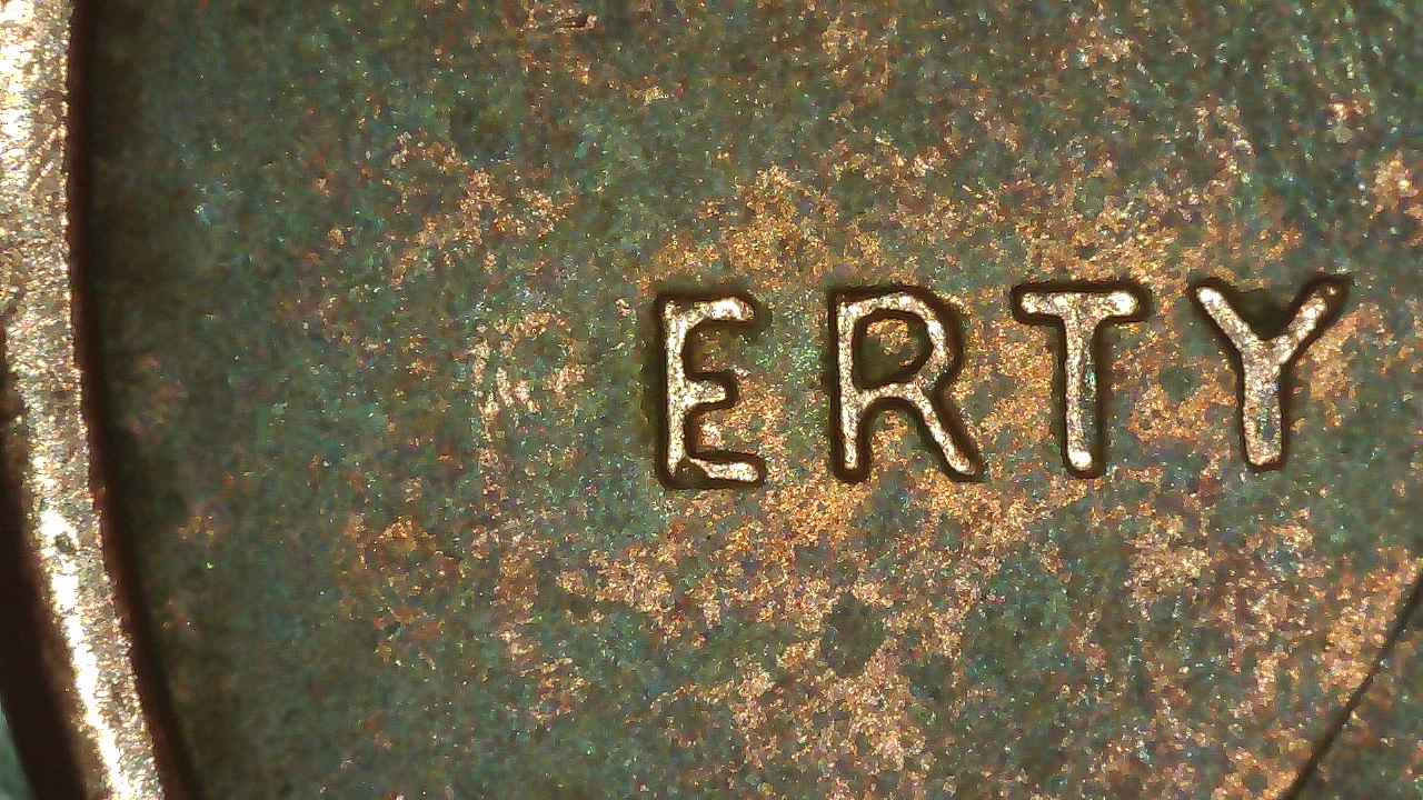 1996-Lincoln-Penny-Missing-Part-Of-Date-And-Liberty