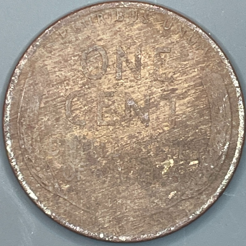 1941-Lincoln-Wheat-Cent-W/Wood-Grain