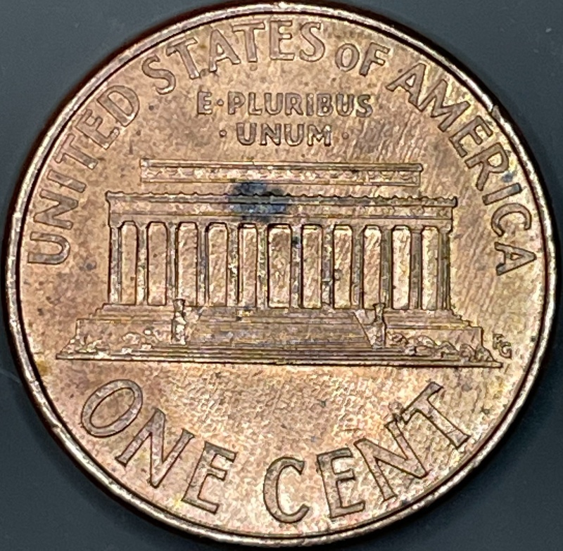 1998-Lincoln-Cent-With-Spike-Head-And-BIE