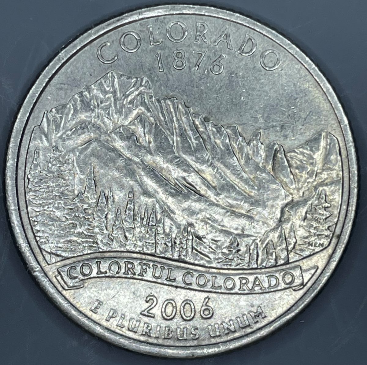 2006-P-Colorado-State-Quarter-With-Die-Chip-In-
