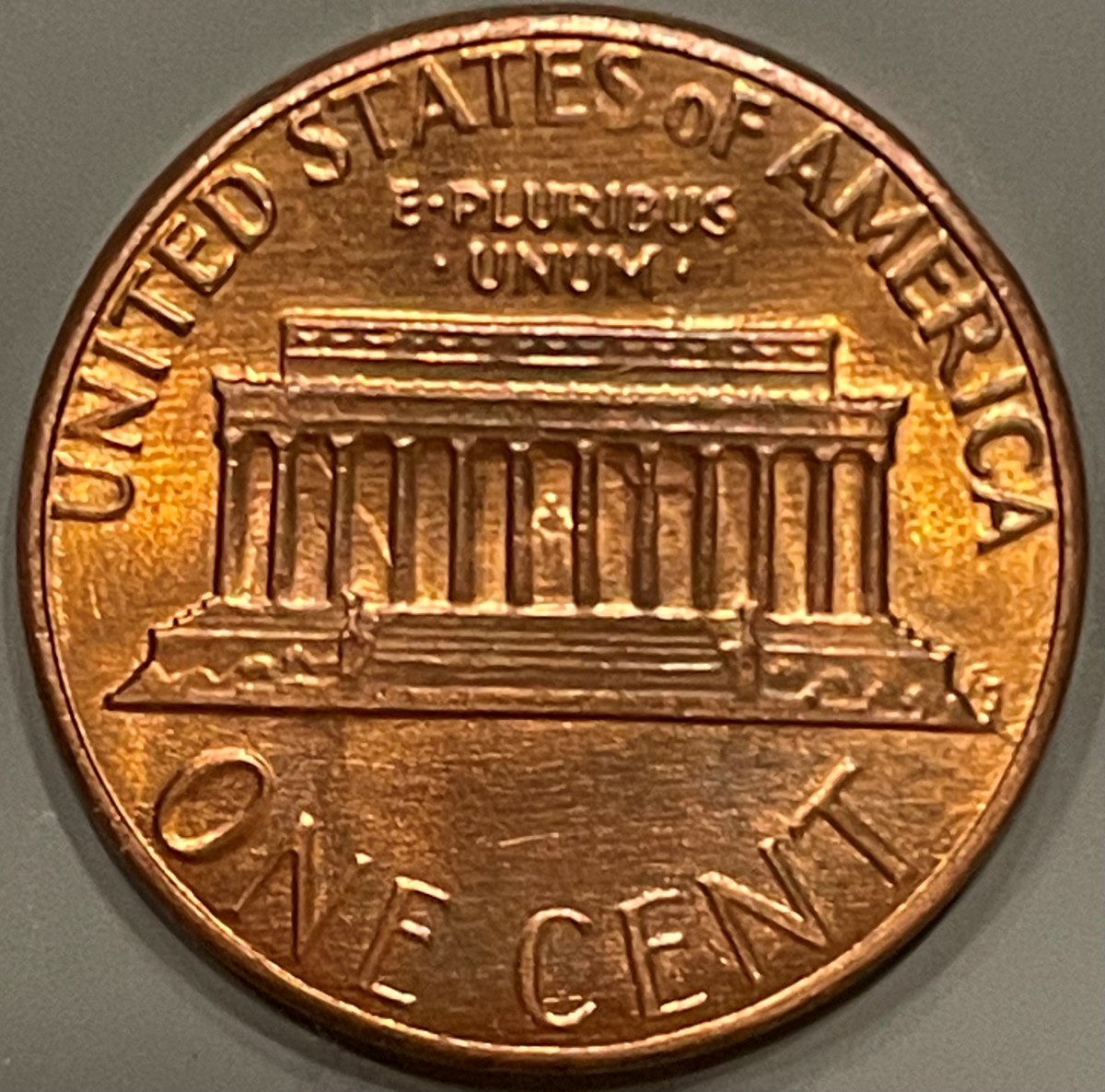 1985-Lincoln-Penny-W/-Die-Clash-On-Reverse-New?