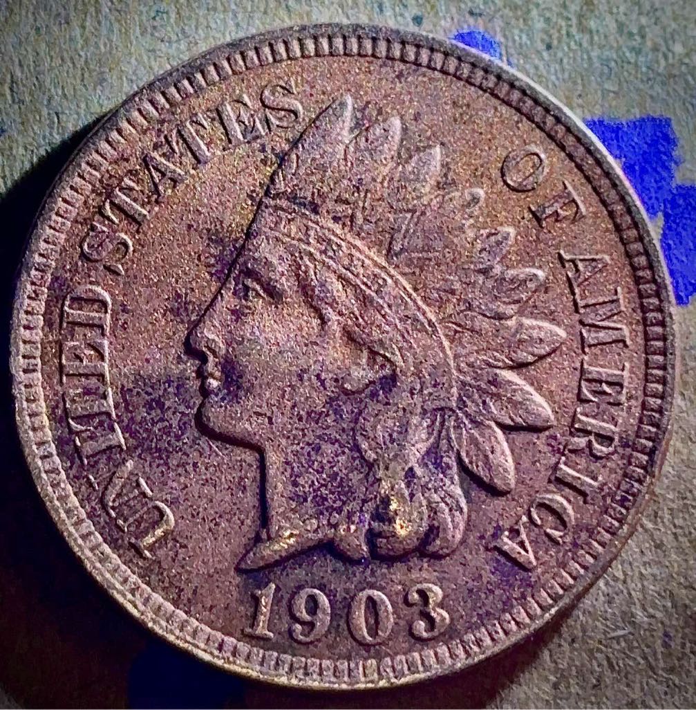 1903-Indian-Head-Penny,-Has-This-Coin-Been-Cleaned?