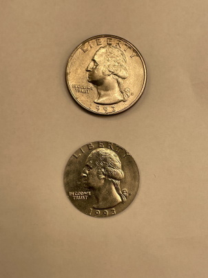 Two-Broken-1993-Quarters---Halves