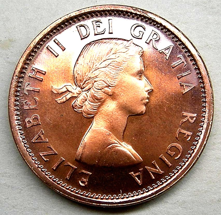 1957-Cent---Beautiful-Coloured-Proof-?