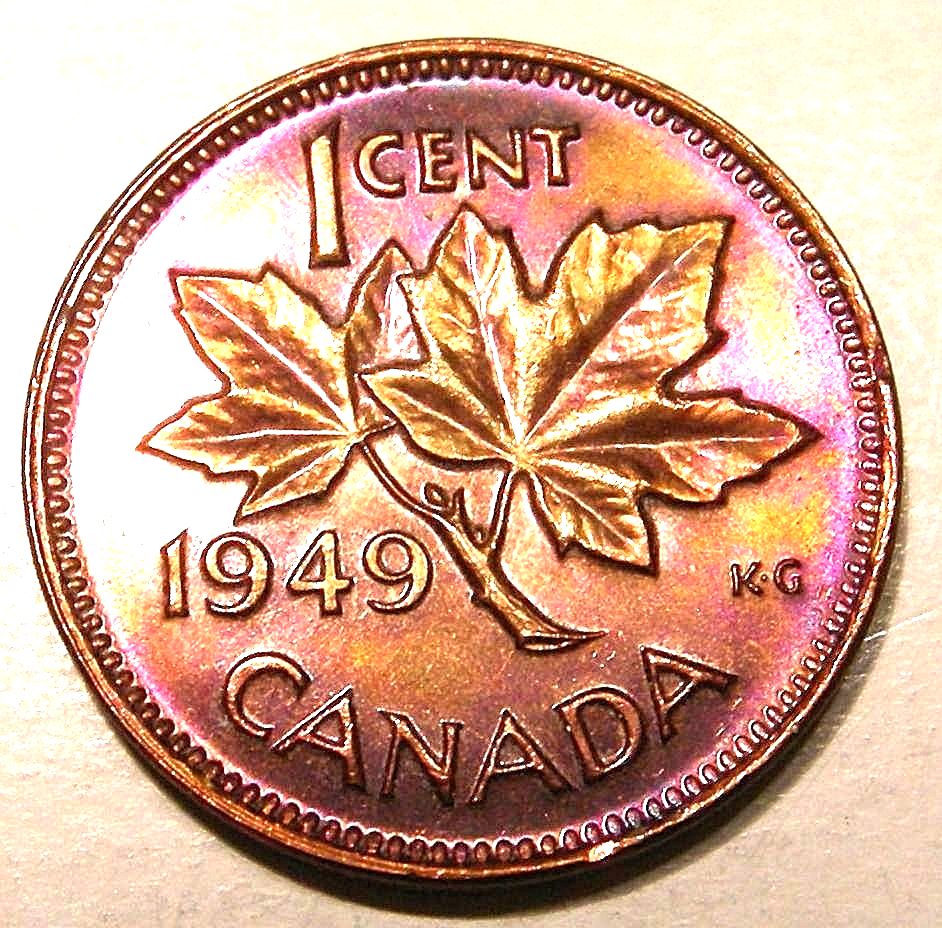 1949-Cent---Red-On-Red,-A-Between