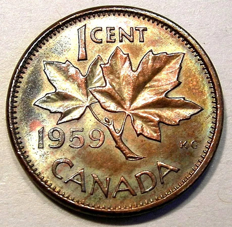 1959-Cent---Brassy-Colour