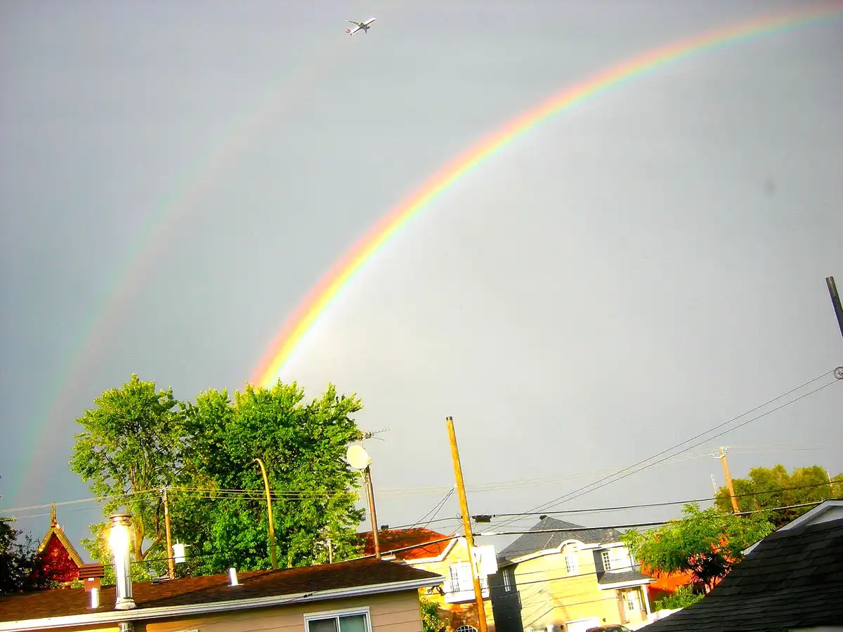 1-Cent-1963---Beautiful-Rainbow-+-A-Rainbow