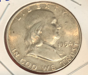 1954-D-Franklin-AU-Or-MS-Grade?-Opinions.