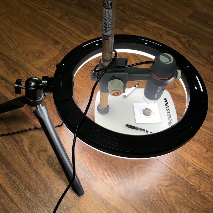 Led-Ring-Light-With-My-Celestron-USB-Microscope