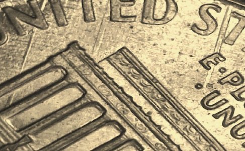 1996-Penny-With-Multiple-Cloth-Etching?