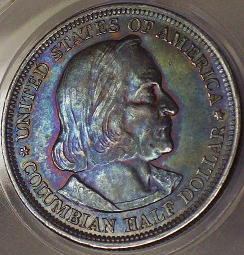 1893-Columbian-Expo-1/2-Dollar-At/Nt-And-Grade-Opinions-Please/Thank-You