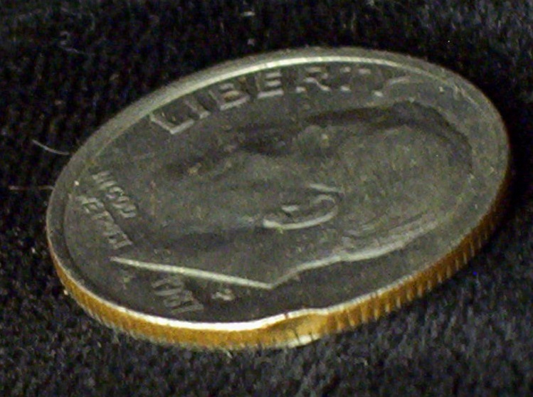1987-P-Roosevelt-Dime-Dented-Coin-Reeding-Help-Not-PMD-?